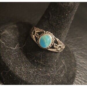 Southwestern Vintage sterling silver ring sz 6.5